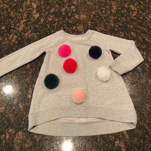 Tucker + Tate pom pom sweatshirt